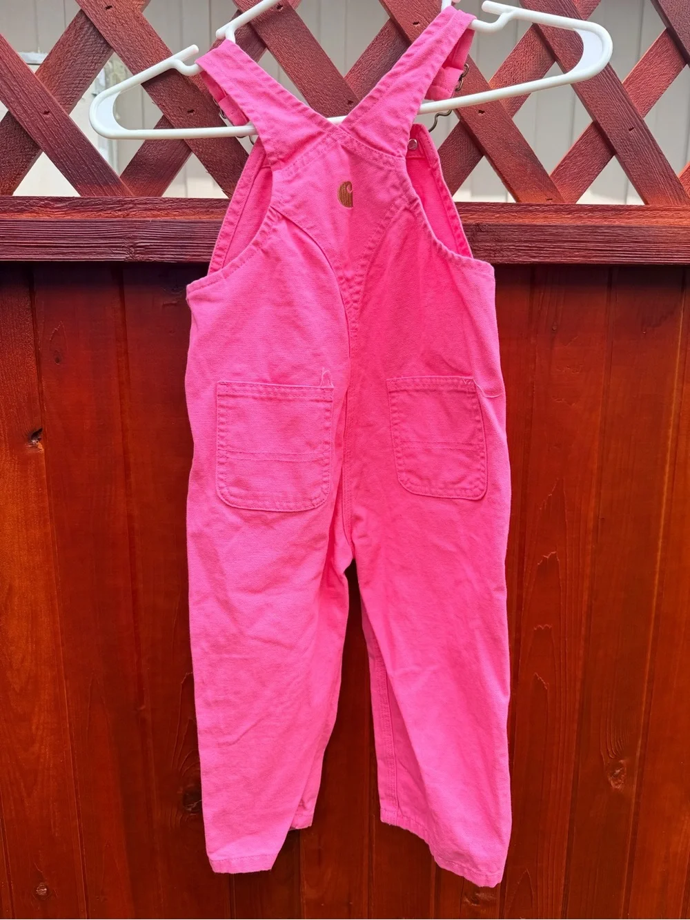Carhartt Hot Pink Overalls Size 2T